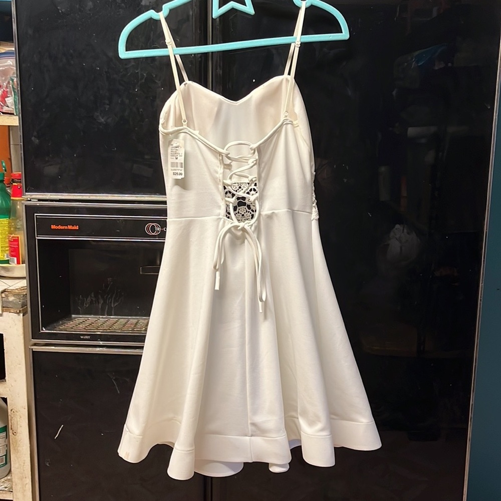 White Casual Dress